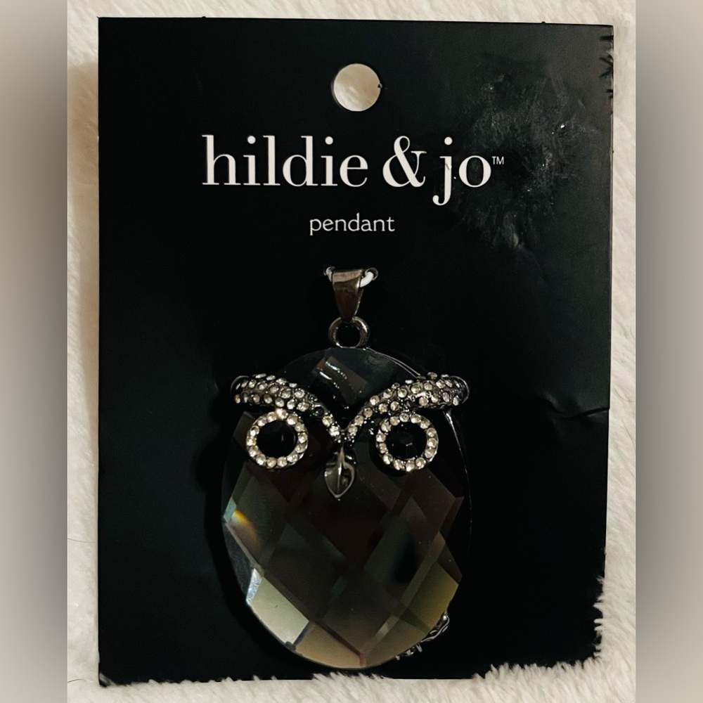 HILDIE & JO Owl Pendant NEW!